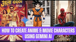 Instagram new 3D, Anime & Movie Characters Photo Editing | Gemini AI prompts for photo editing screenshot 4