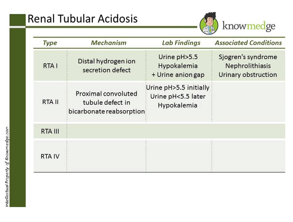 Internal Medicine ABIM Board Exam Review Question Renal Tubular Internal Medicine ABIM Board Exam Review Question Renal Tubular