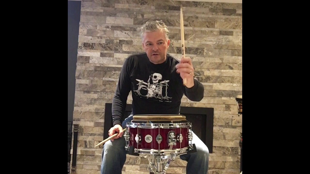 Tim Connolly Drums video 5, French Grip With Billy Gladstone Finger Technique YouTube