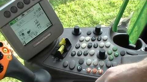 70 Series Combine Armrest Controls