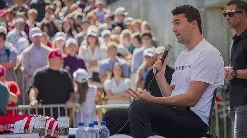Conservative political activist Charlie Kirk shot in neck at rally in Utah