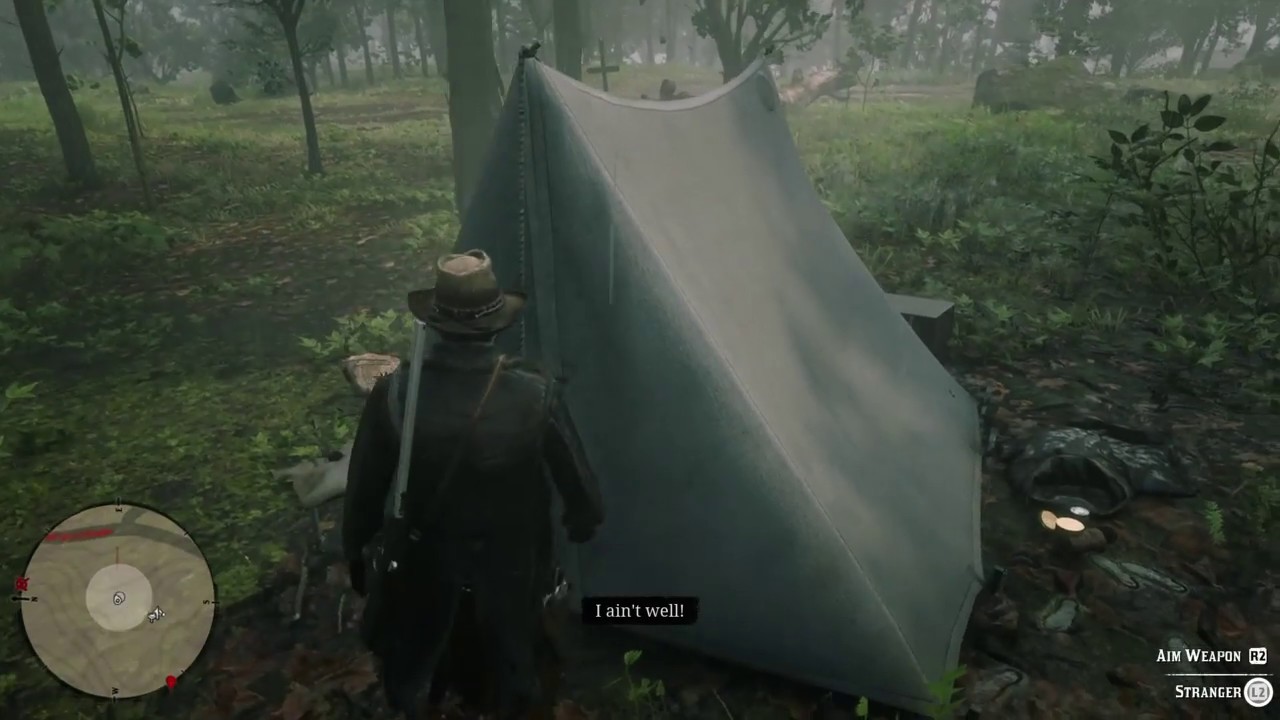 Red Dead Redemption 2 Murfree Brood Tent Trick Robbery Encounter