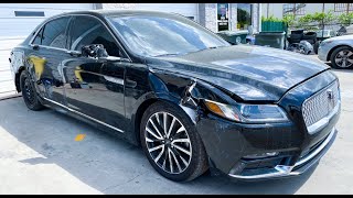 Rebuilding A Totaled Lincoln Continental For A Subscriber After A Hit And Run! We Need@Vtuned