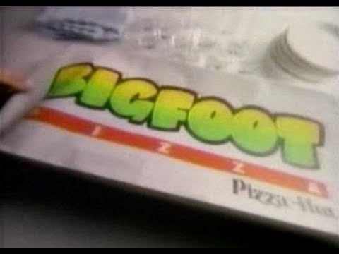 Pizza Hut Bigfoot Pizza - The Retroist