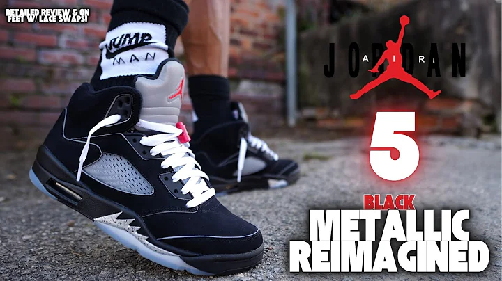 THE BEST REIMAGINED OF THEM ALL? JORDAN 5 BLACK METALLIC REIMAGINED DETAILED REVIEW & ON FEET!!