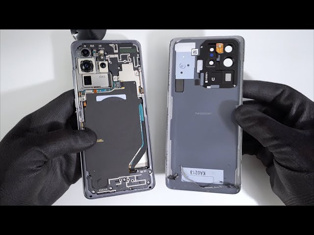 How to Remove the Samsung Galaxy S20 Back Glass Cover 