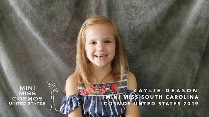 Mini Miss South Carolina Cosmos United States 2019...
