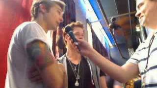 Hot Chelle Rae backstage interview