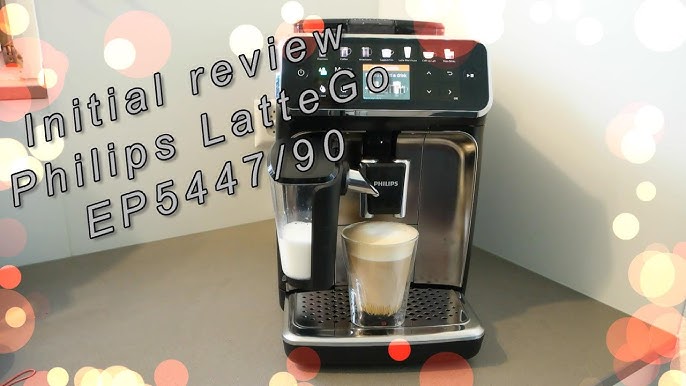 How to use the Philips 5400 Latte Go EP5447/94 Super Automatic