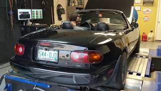 DYNO RUN NA MX-5 Turbo E85 Miata Trackspeed Engineering EFR 6258