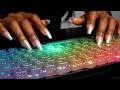 ⌨️🌈 10 Minutes Typing on Every Keyboard Material | Oddly Satisfying ASMR