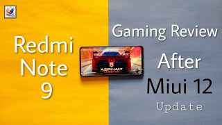 Gaming Test Redmi Note 9 After Miui12 update | Redmi Note 9 Miui 12 Gaming | Helio G85 Gaming Test