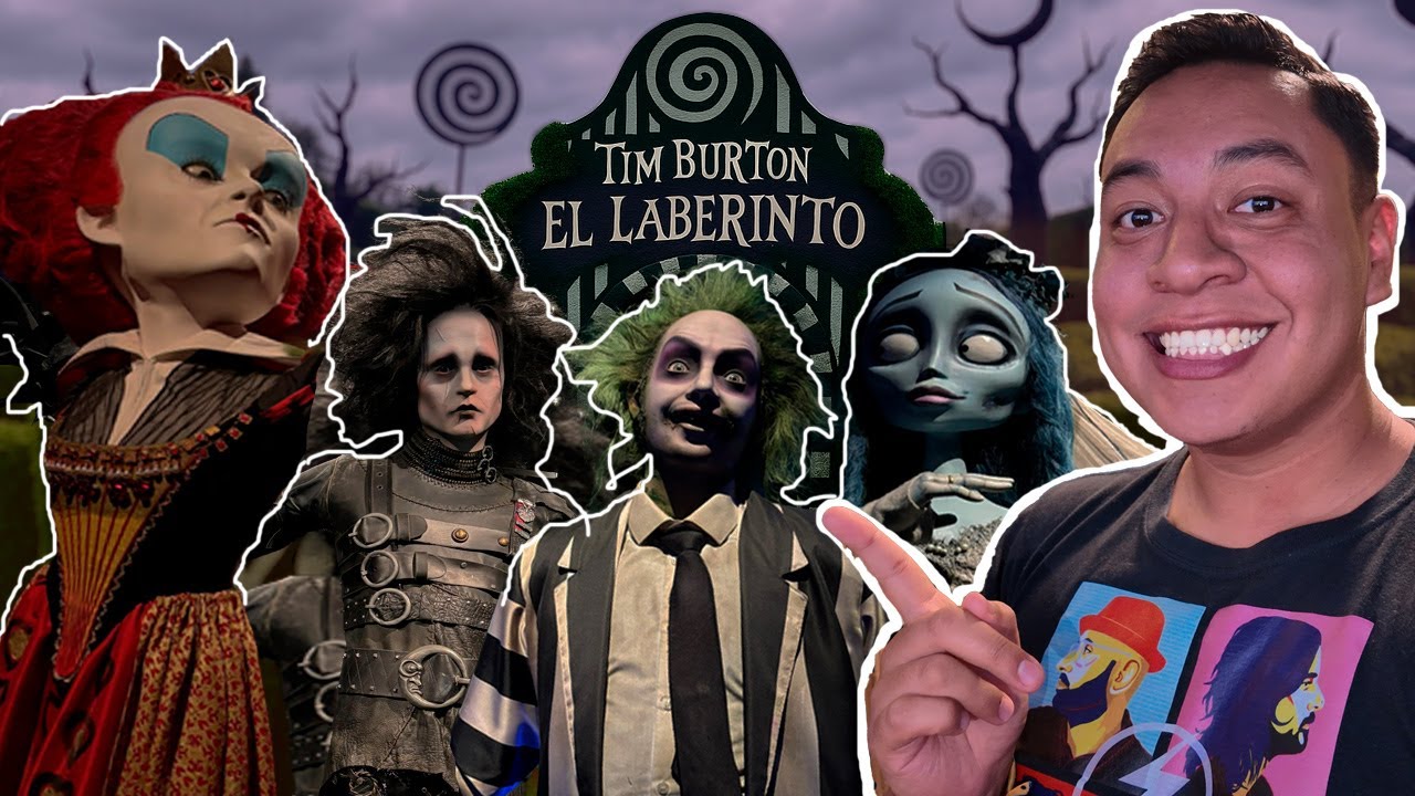 El LABERINTO de TIM BURTON en CDMX con más de 300 COMBINACIONES!!! ¿qué tan INCREÍBLE es REALMENTE?