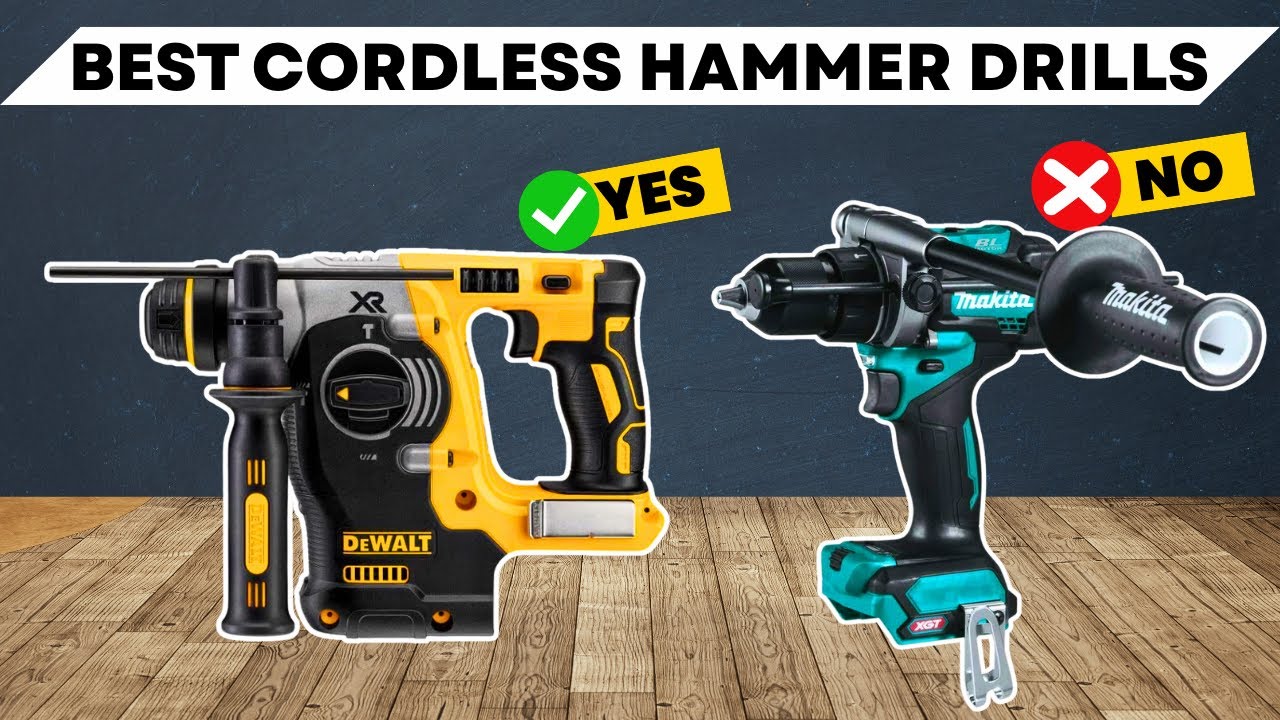 The 6 Best Cordless Hammer Drill of 2026 | Top 5 Best Cordless Hammer ...