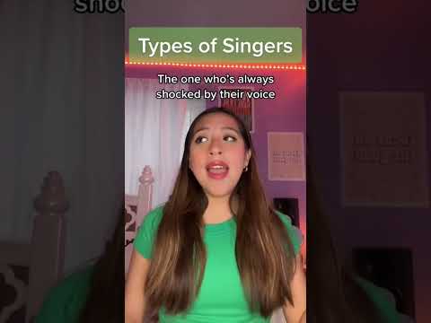 Cover TYPES OF SINGERS