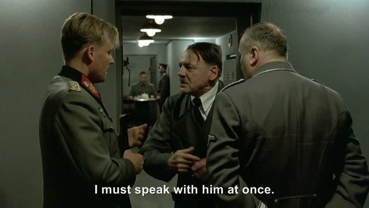 Hitler phones Hynkel