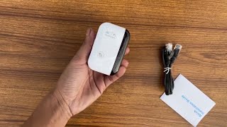 Best Mini Wifi Repeater Pro Internet Signal Booster - 300Mbps Range Extender 2020 Resimi