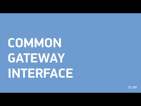 Common Gateway Interface