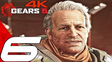 GEARS OF WAR 5 - Gameplay Walkthrough Part 6 - Matriach Boss Fight (4K 60FPS)