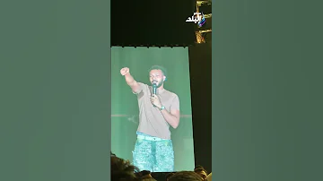 تيجوا نعمل دوشة ويجز يحمس جمهور مهرجان العلمين الجديدة 