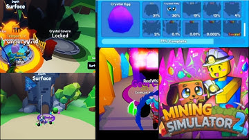 Mining Simualtor 2 CRYSTAL Update!