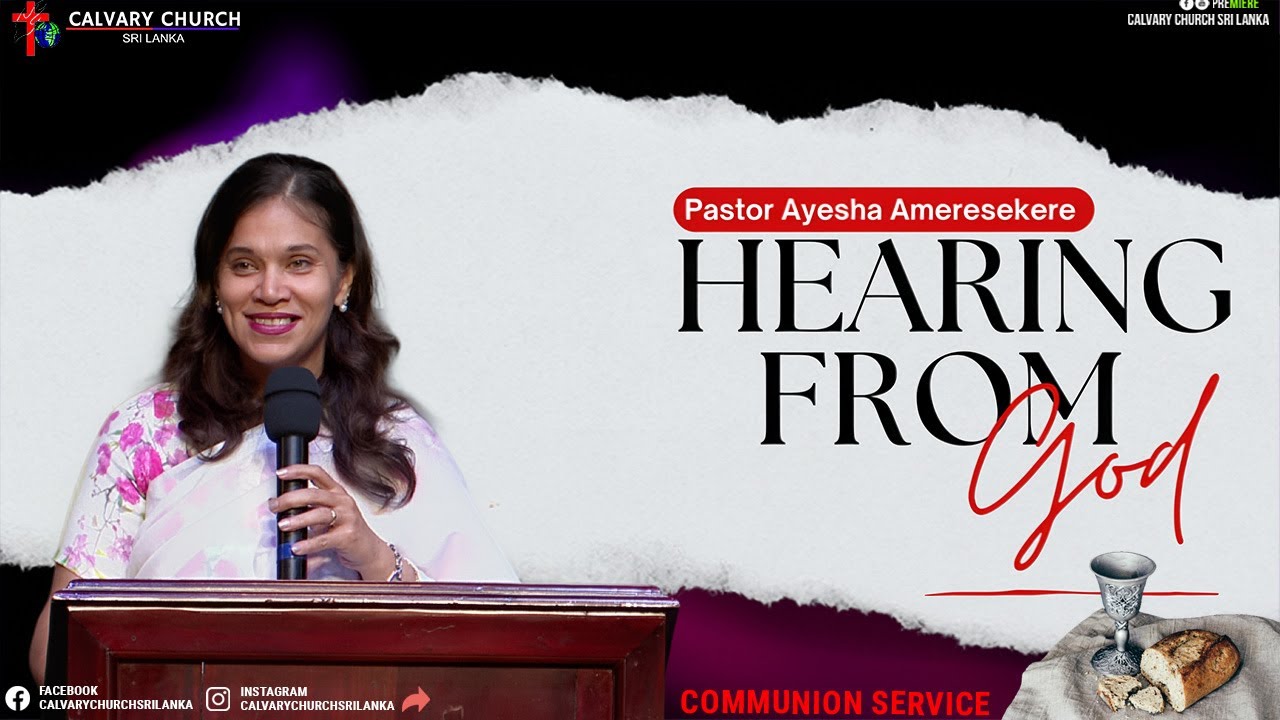 Hearing from God - Pastor Ayesha Ameresekere - February 1st, 2026