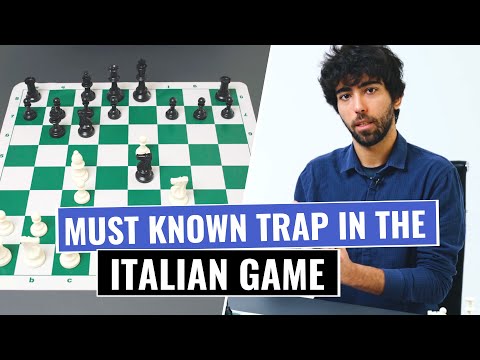 Chess Trap 26 (Italian Game - Canal Variation) 