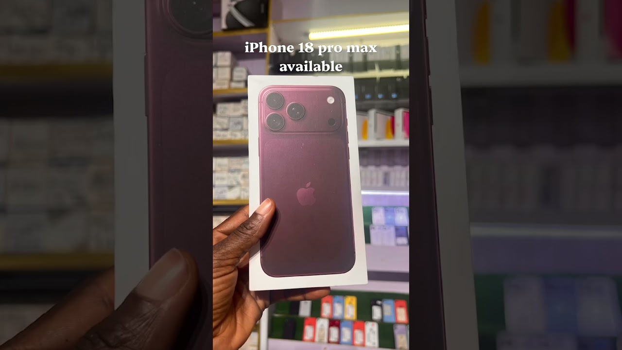 New Apple iPhone 18 Pro Max 256 GB