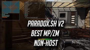 PARADOX.SH V2 BO2 ★ BEST BO2 MP/ZM NON-HOST [Best Aimbot/ Best AutoWall/ Best AntiAim] +Download