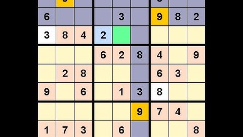 How to Solve Washington Post Sudoku L5 January 10, 2021