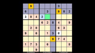 How to Solve Washington Post Sudoku L5 January 10, 2021