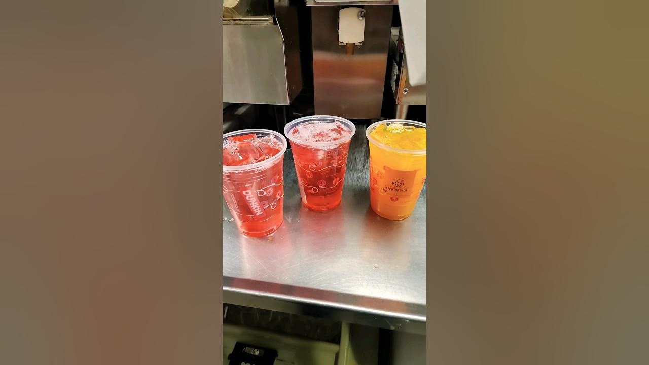 strawberry-refresher-mango-pineapple-refresher-dunkin-donuts
