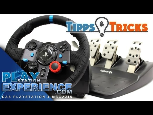 Logitech G29 PS4 Lenkrad / Tipps & Tricks zum Handling / Einstellungen /  Fahrzeug Setup 