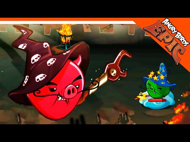 Я ЕГО ПОБЕДИЛ! САМЫЙ ЗЛОЙ БОСС! 🌟 Angry Birds Epic (Злые Птицы) Прохождение class=