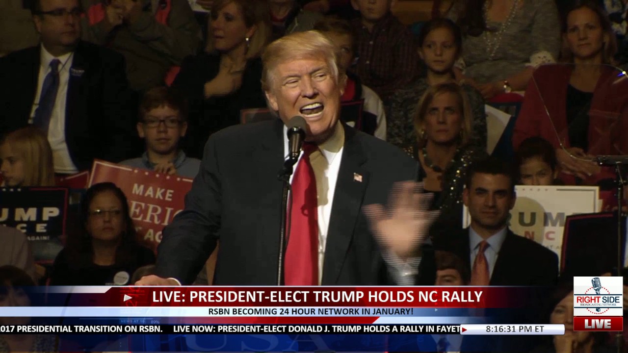 Gen. James 'Mad Dog' Mattis Speaks at Donald Trump Rally in Fayetteville, NC