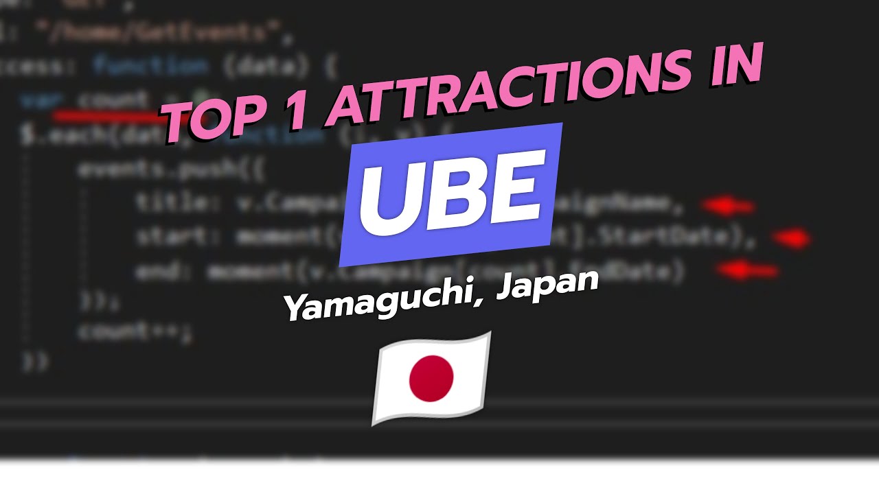 Главные достопримечательности Убе, префектура Ямагути, Япония • CityGems ✨🗺️