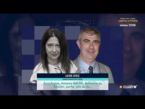 Leire Díez: "Listen to me. Antonio Balas, define your role..." #Horizonte
