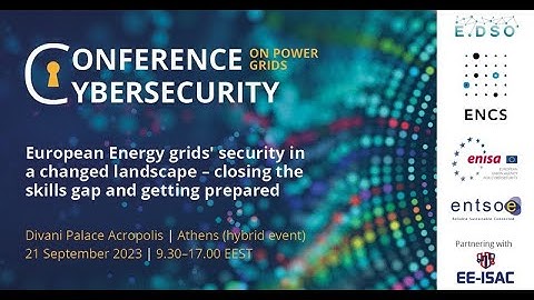 6th E.DSO-ENCS-ENISA-ENTSO-E Cybersecurity Event