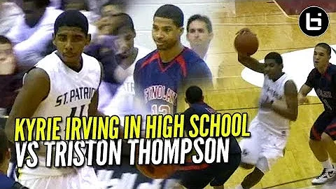 Kyrie Irving EPIC High School Game Vs Triston Thom...