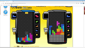 Tetris Battle 2P  speed mode!