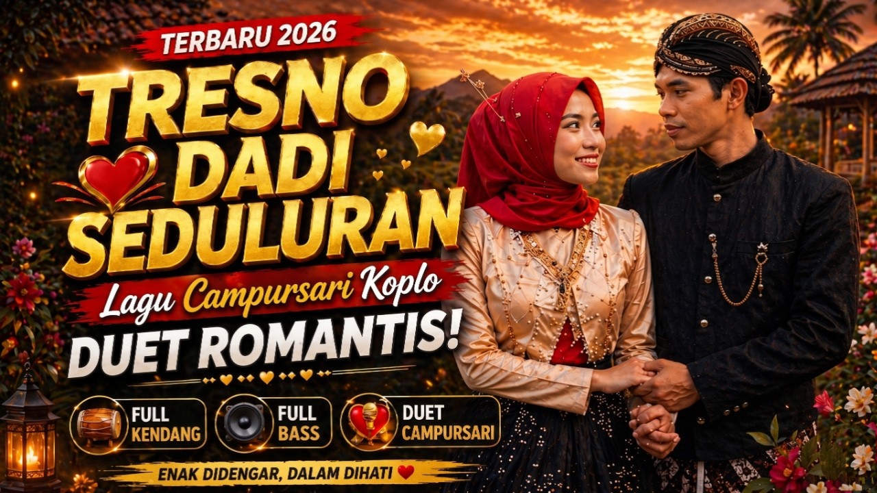 Tresno Dadi Seduluran Duet Romantis Bikin Nangis Full Kendang Full Bass Campursari Terbaru 2026