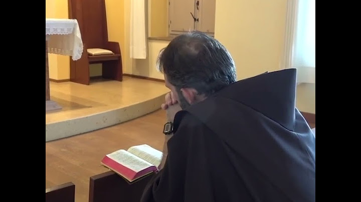 Essere preparati come Francesco stesso ci chiedeva