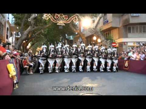 Moros y Cristianos Dénia 2011. Desfile de Gala: Filà Hospitalaris