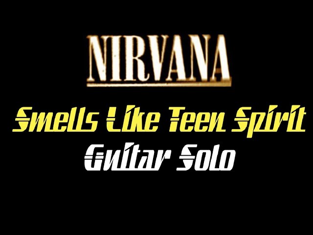 Соло smells like. Smells like teen Spirit Backing track. Smells like teen Spirit минус. Nirvana smells like teen Spirit Соло. Nirvana - smells like teen Spirit, аккорды обложка.