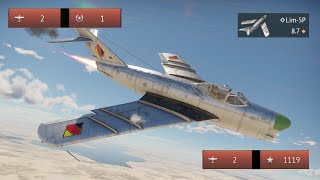 LIM-5P in War Thunder MiG-17 Clone or Absolute Beast? War Thunder! [Gameplay + Memes]