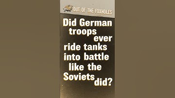 German Tank Riders? The Truth Behind the Photos #OOTF #shorts