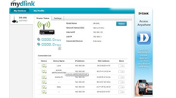 D-link DIR-600L Cloud Router Setup and Settings Configuration