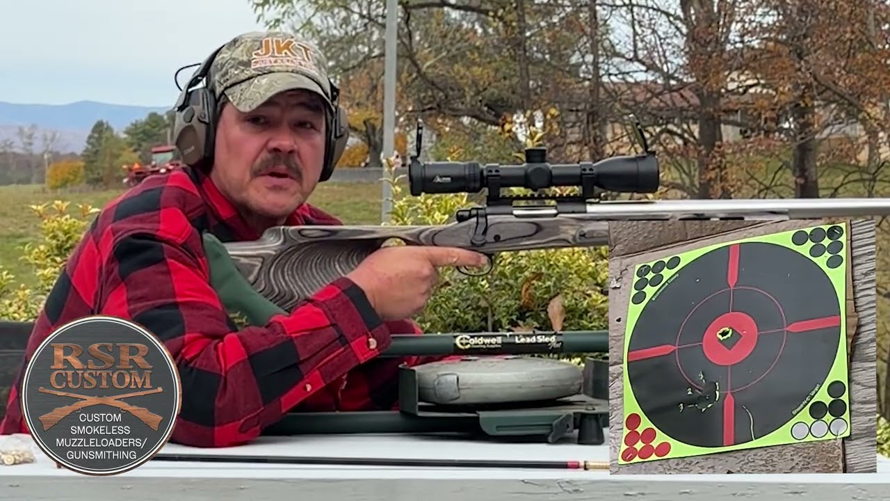 First Time Shooting RSR Custom Smokeless Muzzleloader