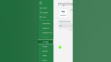 Convertir un Fichier Excel en PDF