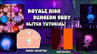 EASY ROYALE HIGH DUNGEON OBBY GLITCH TUTORIAL + CHEST TUTORIAL | New Update!
